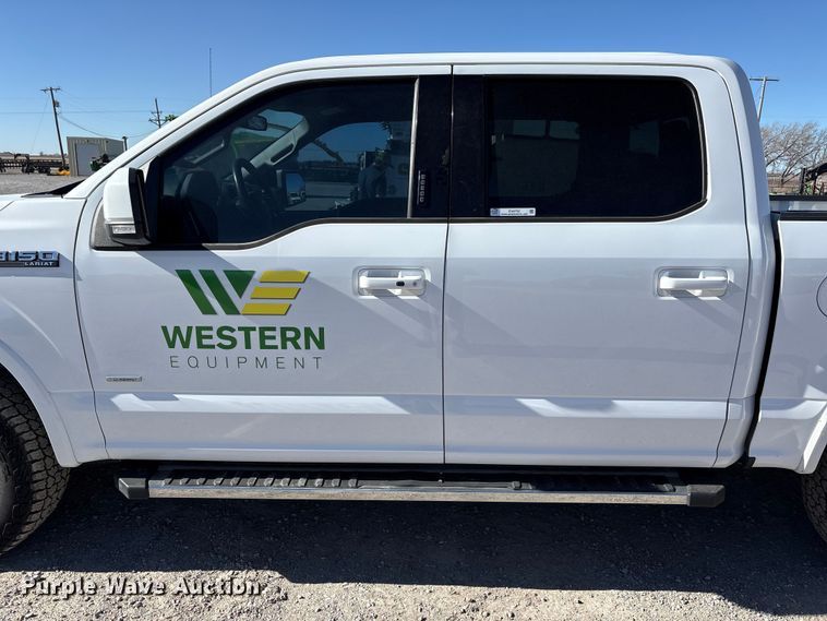 image for item EU4752 2015 Ford F150 Crew Cab pickup truck