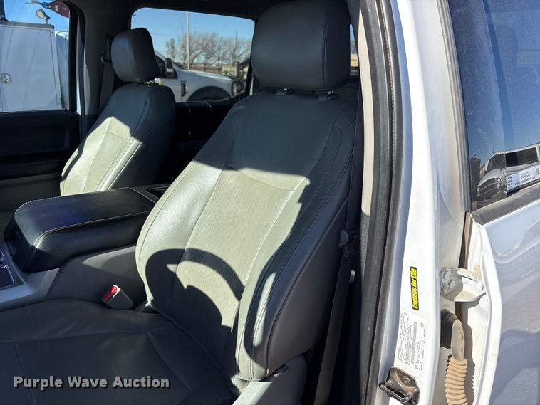 image for item EU4752 2015 Ford F150 Crew Cab pickup truck