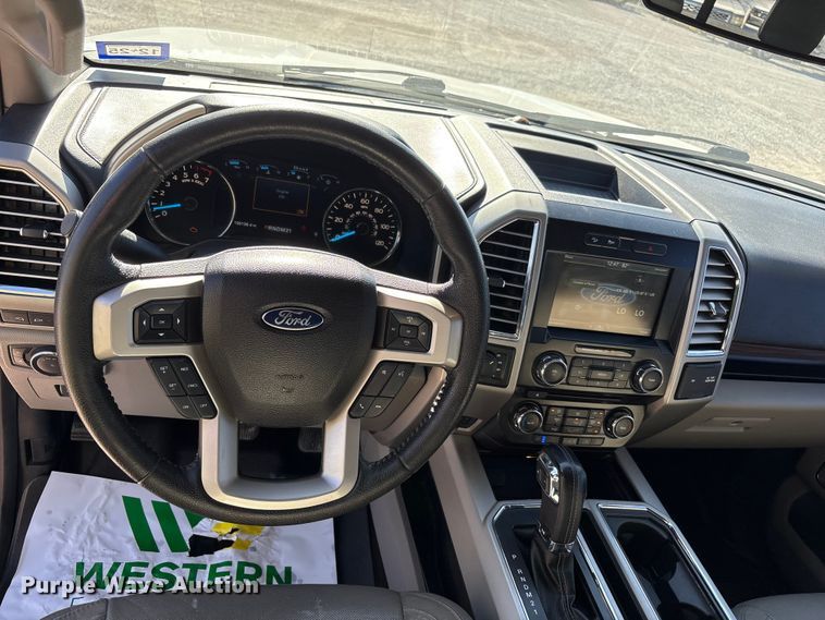 image for item EU4752 2015 Ford F150 Crew Cab pickup truck