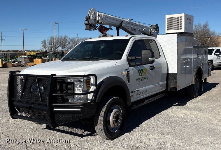 image for item EU4754 2019 Ford F550 utility / service truck