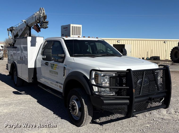 image for item EU4754 2019 Ford F550 utility / service truck