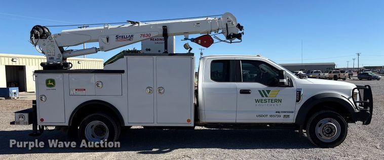 image for item EU4754 2019 Ford F550 utility / service truck