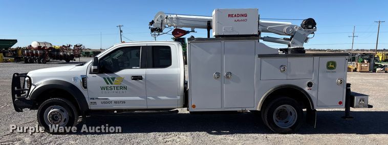 image for item EU4754 2019 Ford F550 utility / service truck