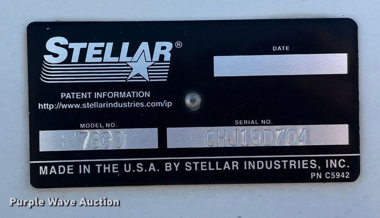 image for item EU4754 2019 Ford F550 utility / service truck