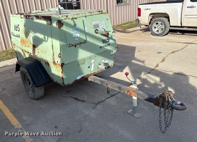 image for item EU6494 Sullair 185DPQJD air compressor