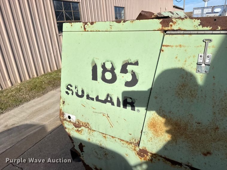 image for item EU6494 Sullair 185DPQJD air compressor