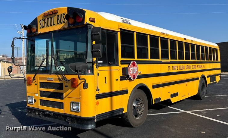 image for item EV3387 2009 Thomas Built Mvp-ef school bus