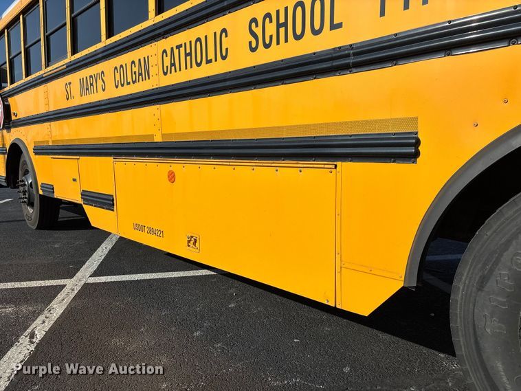 image for item EV3387 2009 Thomas Built Mvp-ef school bus