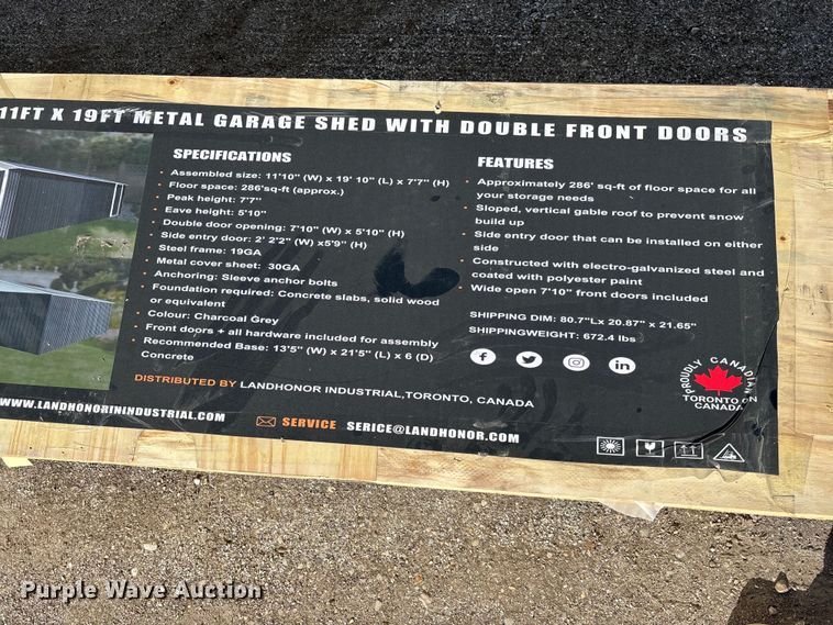 image for item EV3451 LandHonor car port