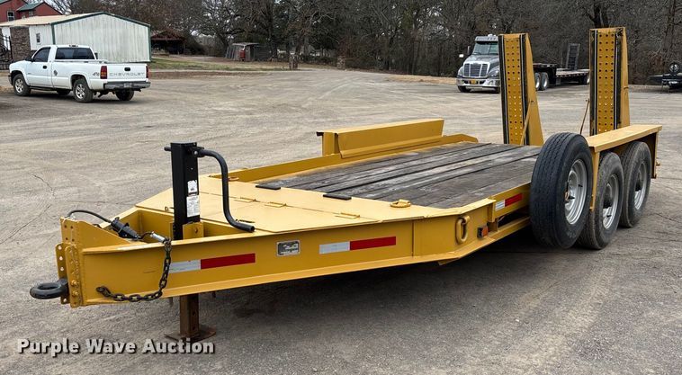 image for item EV3497 1996 Belshe T-1 equipment trailer