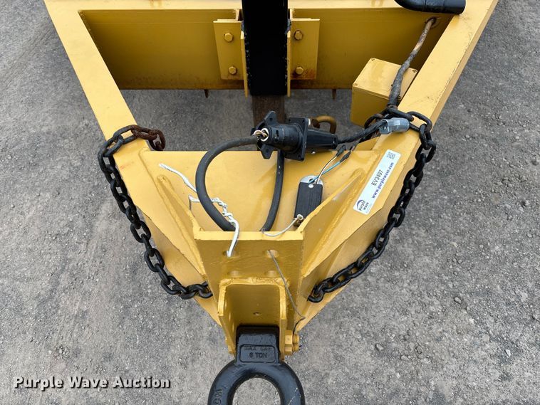 image for item EV3497 1996 Belshe T-1 equipment trailer