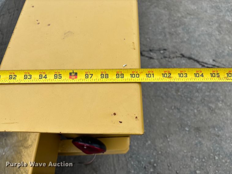 image for item EV3497 1996 Belshe T-1 equipment trailer