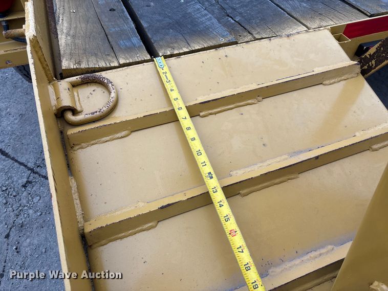 image for item EV3497 1996 Belshe T-1 equipment trailer