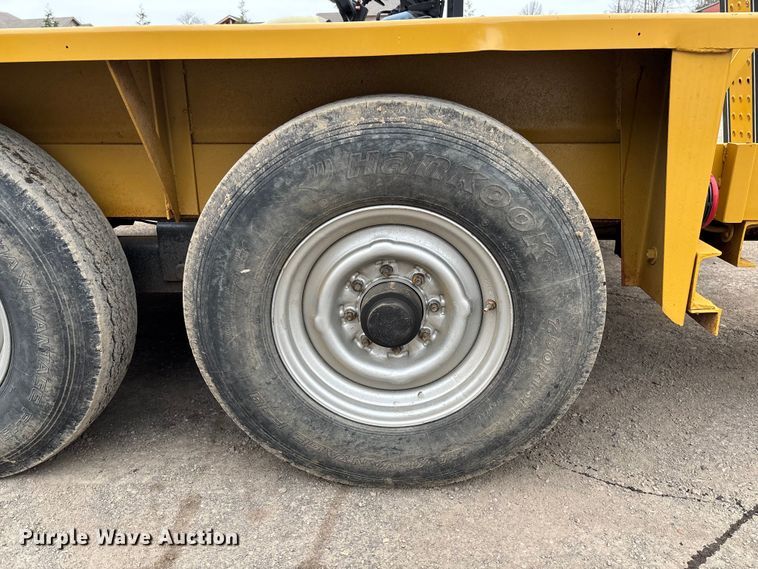 image for item EV3497 1996 Belshe T-1 equipment trailer