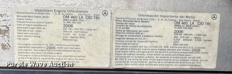 image for item FG1563 2007 Freightliner Columbia semi truck