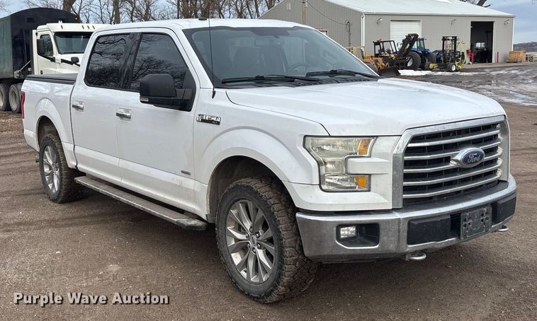 image for item FG1566 2016 Ford F-150 SuperCrew pickup truck