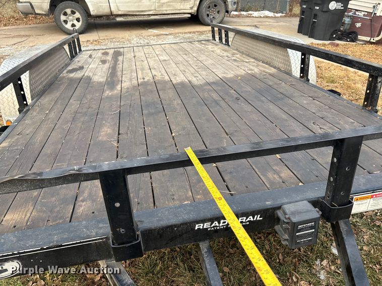 image for item FG1577 2019 PJ utility trailer