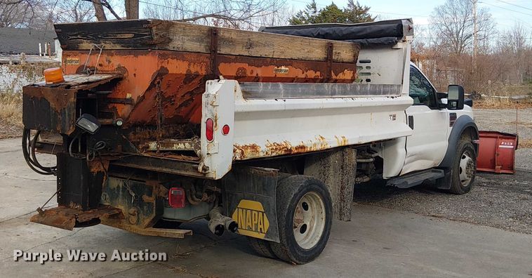 image for item FK0911 2008 Ford F550 dump truck