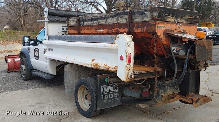 image for item FK0911 2008 Ford F550 dump truck