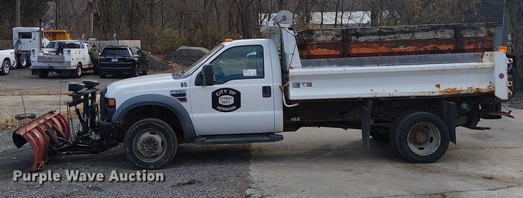 image for item FK0911 2008 Ford F550 dump truck
