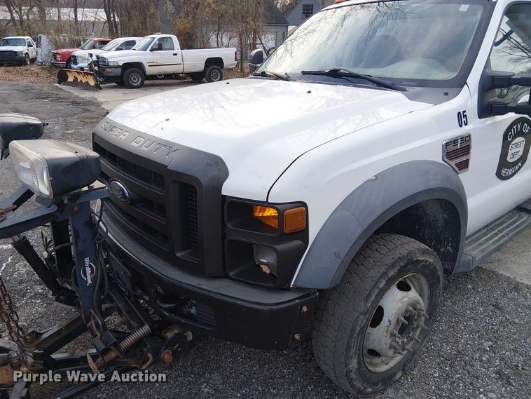 image for item FK0911 2008 Ford F550 dump truck