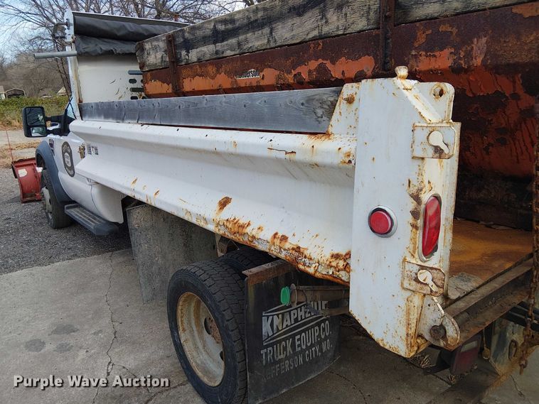 image for item FK0911 2008 Ford F550 dump truck