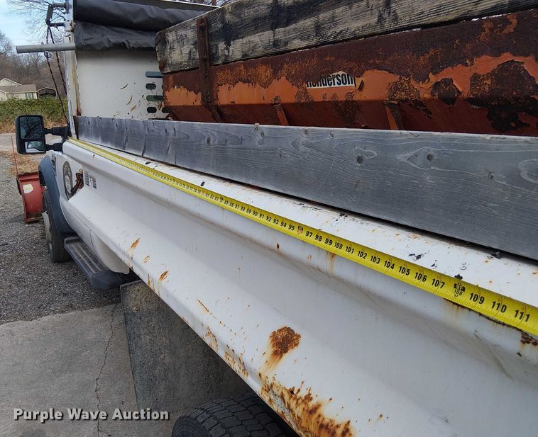image for item FK0911 2008 Ford F550 dump truck