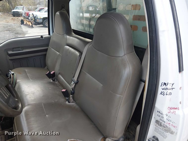 image for item FK0911 2008 Ford F550 dump truck