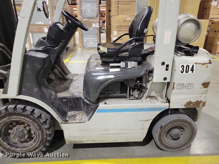 image for item NO9837 2019 UniCarriers PF50 forklift
