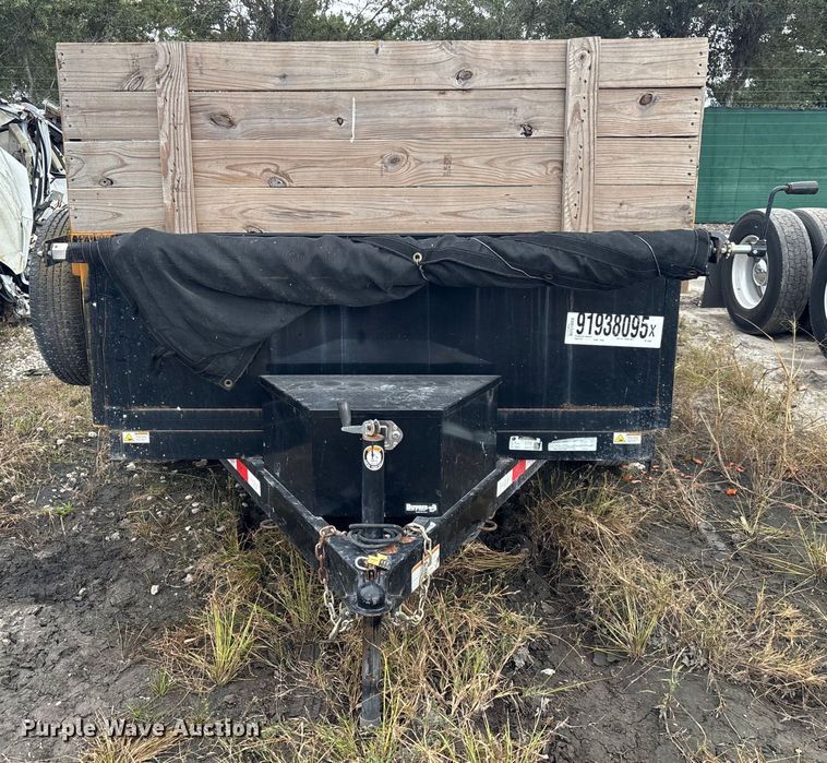 image for item YA1533 2024 Down To Earth DTE610DT3.5B dump trailer