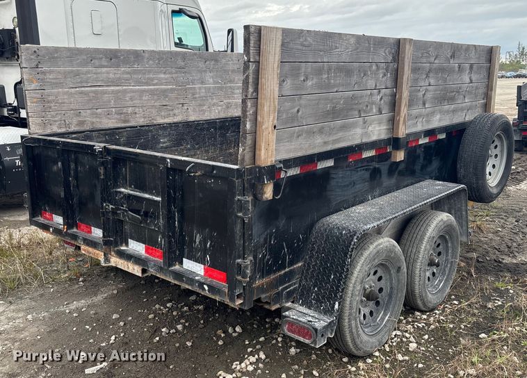 image for item YA1533 2024 Down To Earth DTE610DT3.5B dump trailer
