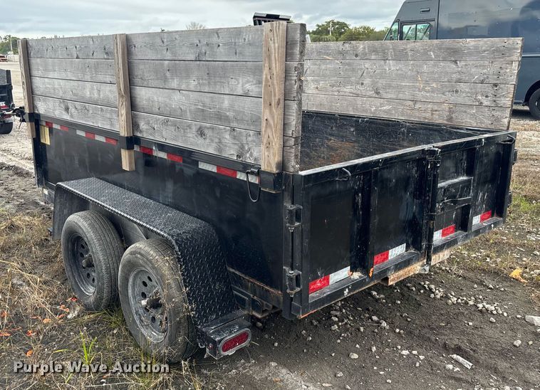 image for item YA1533 2024 Down To Earth DTE610DT3.5B dump trailer