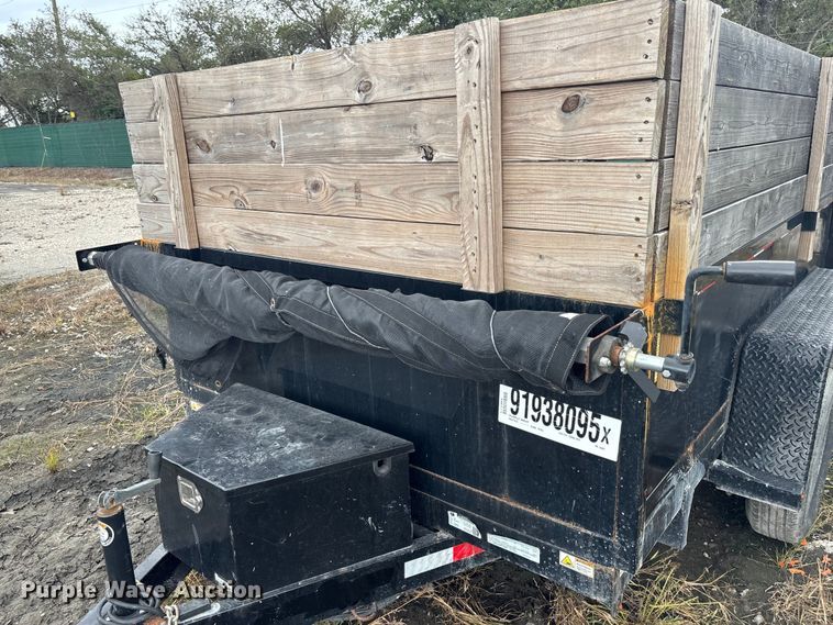 image for item YA1533 2024 Down To Earth DTE610DT3.5B dump trailer