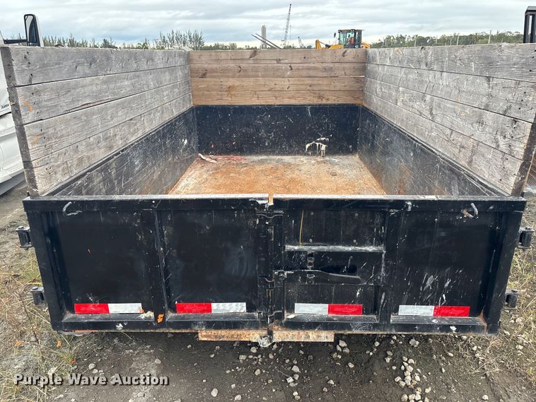 image for item YA1533 2024 Down To Earth DTE610DT3.5B dump trailer