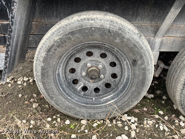 image for item YA1533 2024 Down To Earth DTE610DT3.5B dump trailer