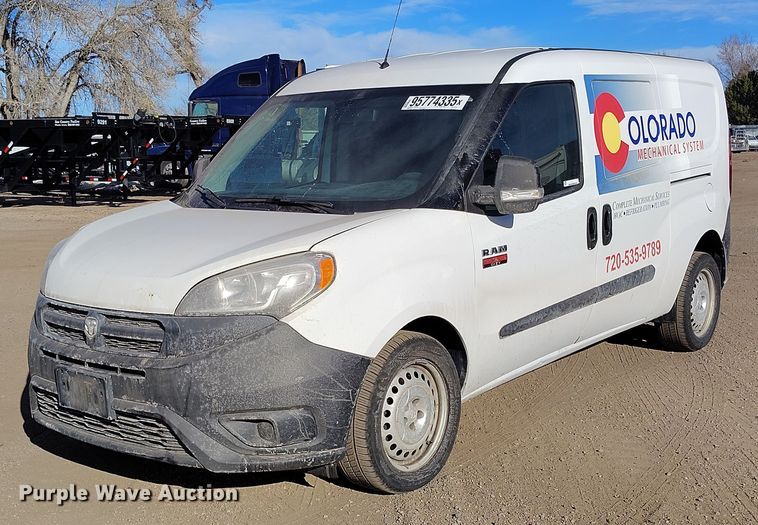 image for item YA1738 2018 RAM ProMaster City delivery van