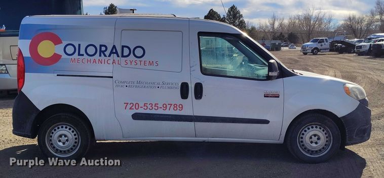 image for item YA1738 2018 RAM ProMaster City delivery van