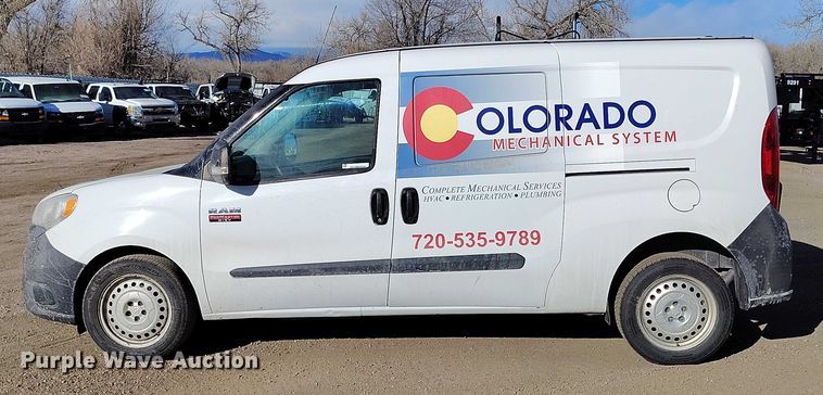 image for item YA1738 2018 RAM ProMaster City delivery van