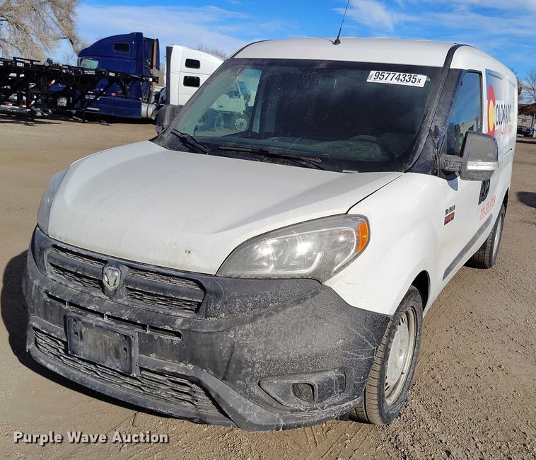 image for item YA1738 2018 RAM ProMaster City delivery van