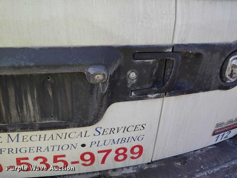 image for item YA1738 2018 RAM ProMaster City delivery van