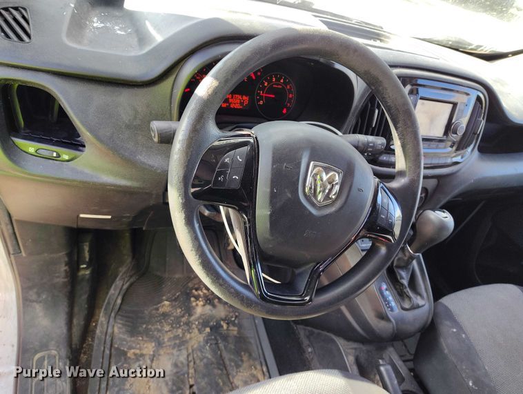 image for item YA1738 2018 RAM ProMaster City delivery van