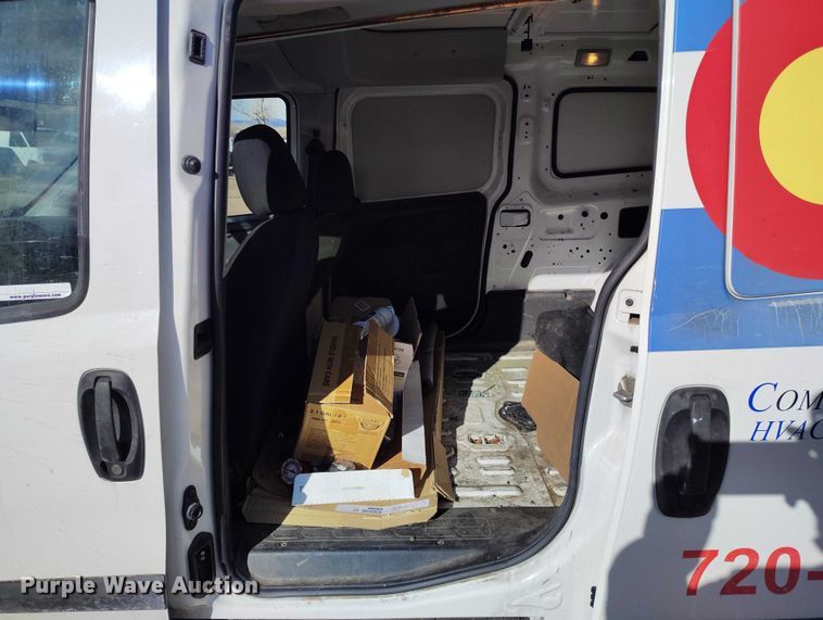 image for item YA1738 2018 RAM ProMaster City delivery van