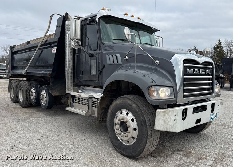 image for item DQ4182 2023 Mack Granite dump truck