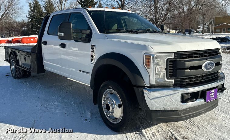 image for item DT6493 2018 Ford F550 flatbed truck