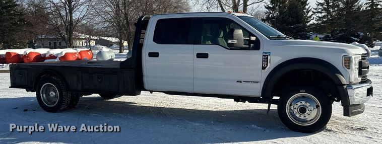 image for item DT6493 2018 Ford F550 flatbed truck