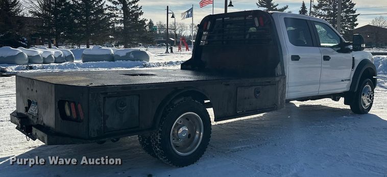 image for item DT6493 2018 Ford F550 flatbed truck