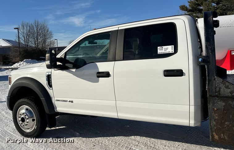 image for item DT6493 2018 Ford F550 flatbed truck