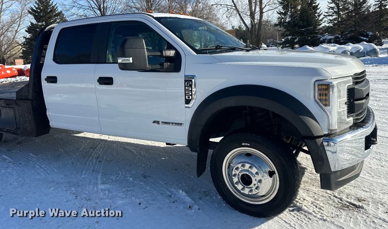 image for item DT6493 2018 Ford F550 flatbed truck