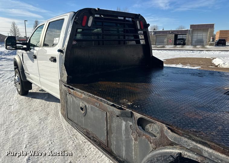 image for item DT6493 2018 Ford F550 flatbed truck