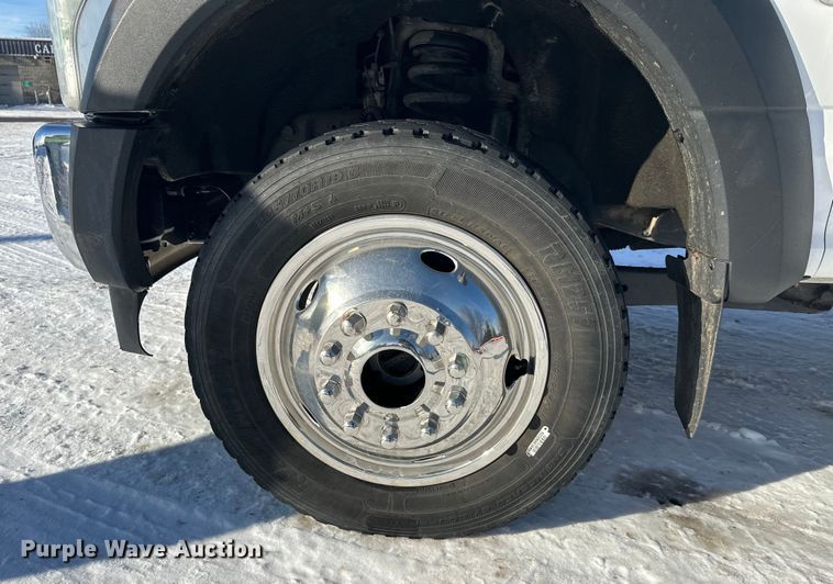 image for item DT6493 2018 Ford F550 flatbed truck